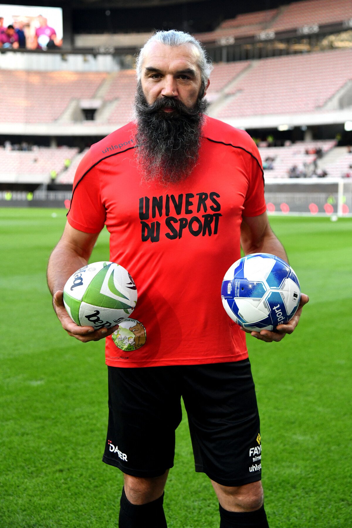 Photo Sébastien Chabal Match des Légendes, la rencontre qui mêle le