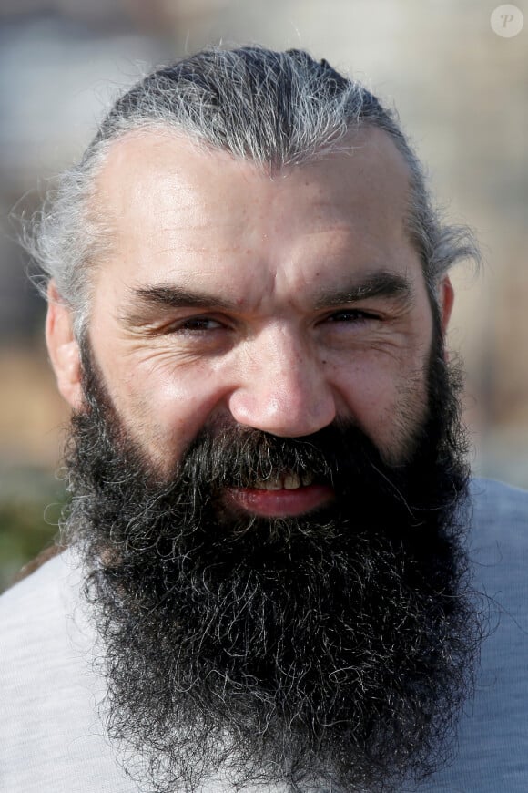 Exclusif - Sébastien Chabal inaugure le parkour connecté Monamov' sur la digue du vieux port de Monaco le 12 décembre 219. © Jean-François Ottonello / Nice Matin / Bestimage