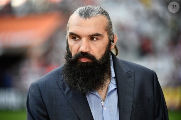 Sébastien Chabal - People à la finale du TOP 14 en rugby entre le Stade Toulousain et l'ASM Clermont au stade de France, Saint-Denis le 15 juin 2019. T.Breton/ Panoramic / Bestimage