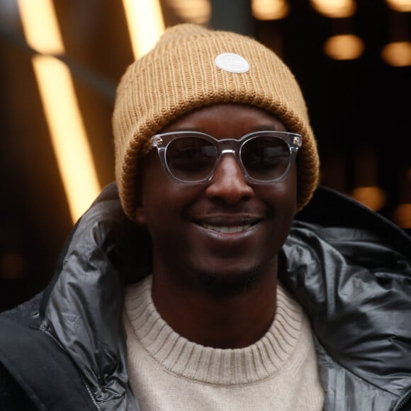 Ahmed Sylla - Arrivées à l'enregistrement de l'émission "Vivement Dimanche" présentée par M. Drucker et qui sera diffusée le 14/02/2024 sur France 3 au Studio Gabriel à Paris, France, le 09 janvier 2024. © Christophe Clovis / Bestimage