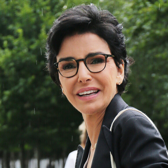 Exclusif - Rachida Dati arrive au studio de la radio France Inter à Paris le 26 juin 2020. © Panoramic / Bestimage