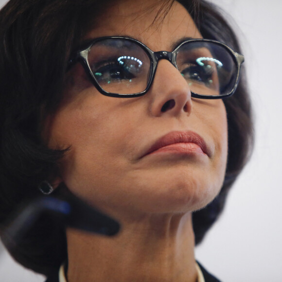 Passation de pouvoir au ministère de la Culture - Rachida Dati remplace Rima Abdul Malak, le 12 janvier 2024. © Michael Baucher / Panoramic / Bestimage