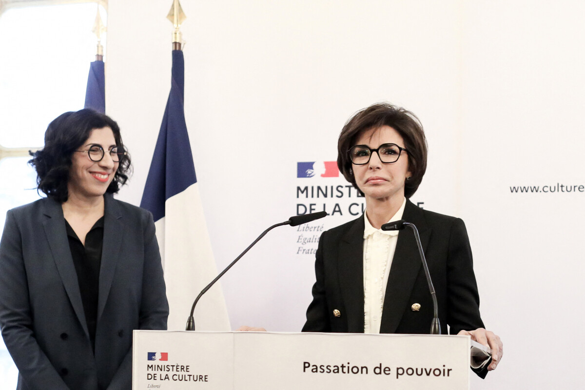 Photo Rima Abdul Malak Et Rachida Dati Passation De Pouvoir Au Minist Re De La Culture