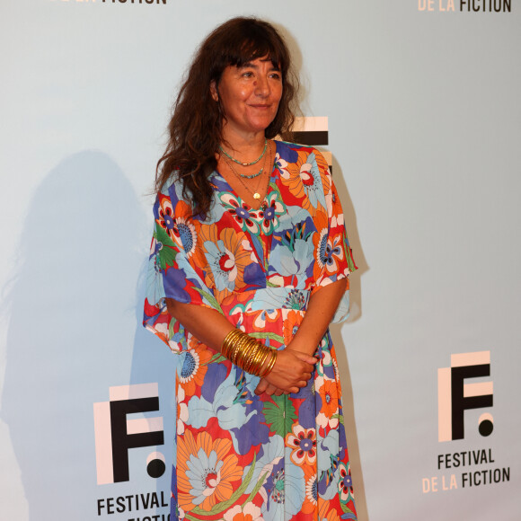 Mais Romane Bohringer ne lui en a jamais voulu.
Romane Bohringer à la projection des trois premiers épisodes de la fiction "L'amour flou" lors de la 23ème édition du Festival de la Fiction tv de la Rochelle 2021 à La Rochelle, France, le 15 septembre 2021. © Jean-Marc Lhomer/Bestimage 