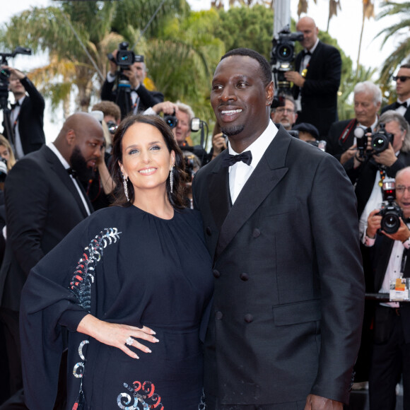 Omar Sy et sa femme Hélène - Montée des marches du film « Top Gun : Maverick » lors du 75ème Festival International du Film de Cannes. Le 18 mai 2022 © Olivier Borde / Bestimage