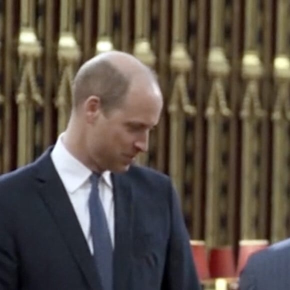 Kate Middleton entourée du prince William et du roi Charles III