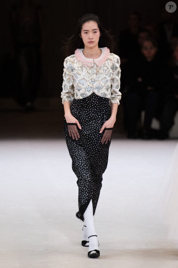 Défilé Chanel Haute-couture printemps-été 2024 à Paris le 23 janvier 2024 © Aurore Marechal/ABACAPRESS.COM