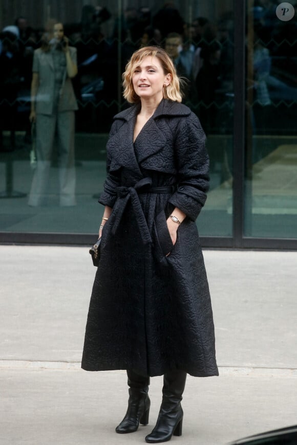 Julie Gayet - Défilé Chanel Haute-couture à Paris le 23 janvier 2024 © Christophe Clovis / Bestimage