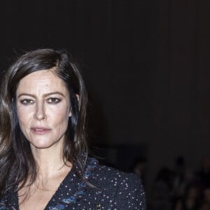 Anna Mouglalis - Arrivées au deuxième défilé de mode Haute-Couture 2024/2025 "Chanel" au Grand Palais Ephémère lors de la fashion week de Paris. Le 23 janvier 2024 © Christophe Clovis / Bestimage