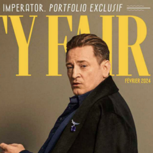 Retrouvez l'interview intégrale de Benoît Magimel dans le magazine Vanity Fair, n° 118, du 24 janvier 2024.