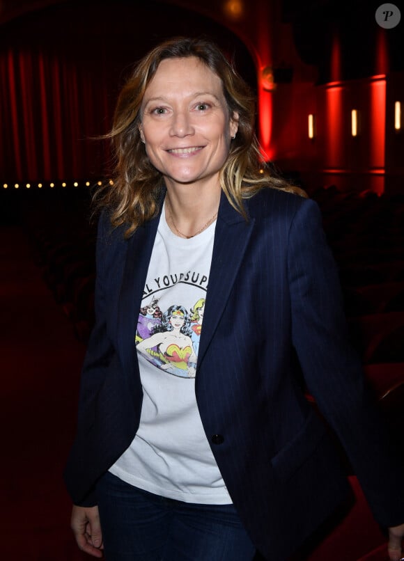 Caroline Vigneaux lors de l'inauguration du théâtre du Palais des Glaces à Paris après des travaux de rénovation. © Veeren / Bestimage