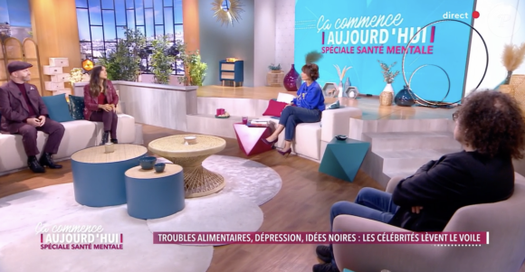 Victime de malaises, elle a aussi eu d'autres symptômes très handicapants voire même parfois terrifiants.
Joyce Jonathan dans l'émission "Ça commence aujourd'hui" sur France 2.