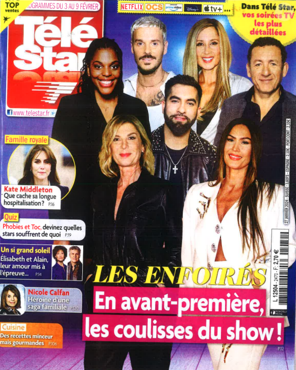 Couverture du magazine Télé Star paru le lundi 29 janvier 2024.