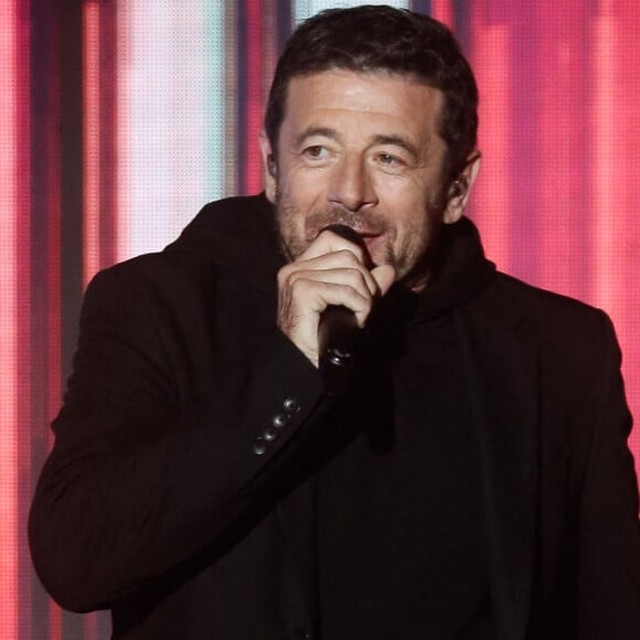 Qui durera toute l'année.
Exclusif - Patrick Bruel - Enregistrement de l'émission "La fête de la Chanson française" au Dôme à Paris, présentée par L.Thilleman et A.Manoukian, et diffusée le 22 décembre sur France 3 © Christophe Clovis / Bestimage 