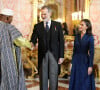 Celui-ci n'a pas hésité.
Le roi Felipe VI et la reine Letizia d'Espagne lors de la réception annuelle avec les ambassadeurs au palais royal à Madrid. Le 31 janvier 2024 