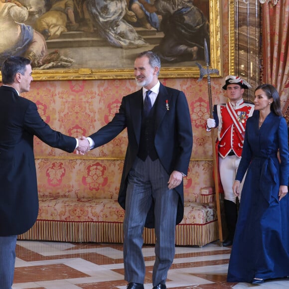 King Felipe and Queen Letizia, greeted by the President of the Government, Pedro Sánchez, during the annual reception of the Accredited Diplomatic Corps in Spain, at the Royal Palace, on January 31, 2024, in Madrid (Spain). The Diplomatic Corps accredited in Spain is composed in total of 126 Embassies resident in our country and almost 800 Consulates, 153 career and more than 600 honorary In addition, another 49 countries are accredited to Spain, but have residence in Paris, London, Brussels or Geneva. On the other hand, 42 international organizations have their headquarters in Spain. The Diplomat is a public official expert in international relations with a view to being accredited before other States and also in International Organizations with a representative character. 