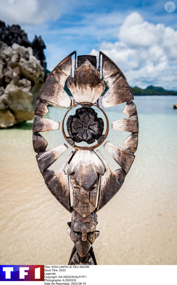 Elle fera notamment la part belle aux colliers d'immunité. Cachés aux quatre coins de l'île, ils représenteront chacun un atout de taille pour les 20 candidats.
Photos officielles de la nouvelle saison de "Koh-Lanta, le Feu sacré". ©A.ISSOCK/ALP/TF1