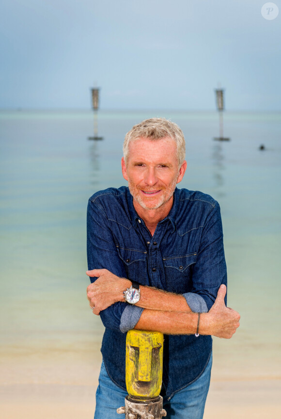 Le jeu de survie présenté par Denis Brogniart, "Koh-Lanta", s'apprête à faire son retour
Portrait officiel de Denis Brogniart pour "Koh-Lanta, le Feu sacré". ©A.ISSOCK/ALP/TF1