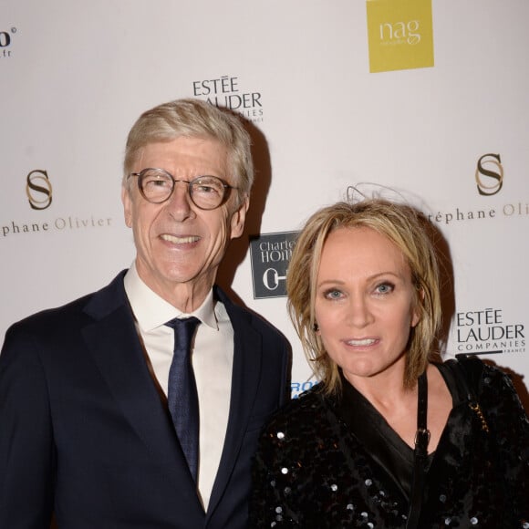 Exclusif - Arsène Wenger et Patricia Kaas lors de la soirée de gala au profit de la fondation Pompidou à l'hôtel Marcel Dassault à Paris, France, le 28 mars 2019. © Rachid Bellak-LMS/Bestimage 