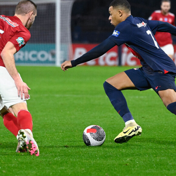 8ème de finale de la coupe de France de football entre le PSG contre Brest (3-1) au Parc des Princes à Paris le 7 février 2024.