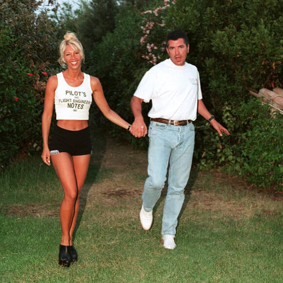 Jean-Marie Bigard et Claudia à Saint-Tropez