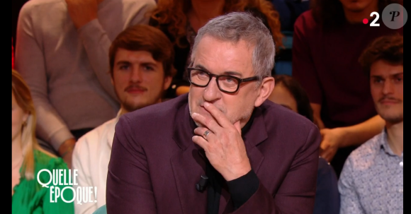 Christophe Dechavanne sur le plateau de "Quelle époque !" sur France 2 le 10 février 2024.