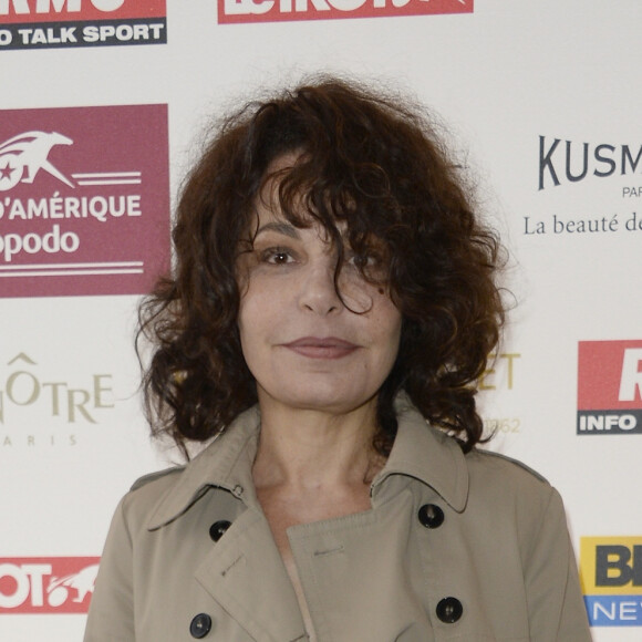 Isabelle Mergault - La 95ème édition du Prix d'Amérique Opodo à l'Hippodrome de Paris-Vincennes, le 31 janvier 2016. © Guirec Coadic/Bestimage 