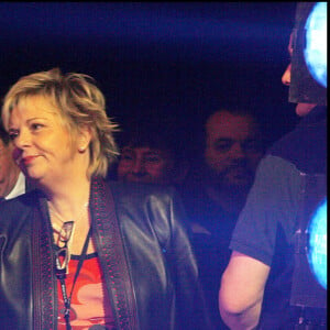 Henri Salvador et sa femme Catherine - "Henri Salvador tire sa révérence" et fait ses adieux à la scène lors d'un concert au palais des congrès à Paris le 21 décembre 2007