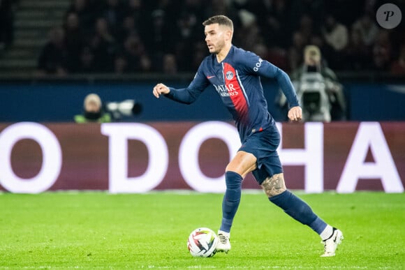 Lucas Hernández (Paris SG) - Match de Ligue 1 Uber Eats "PSG-Lille" (3-1) au Parc des Princes à Paris le 10 février 2024. 