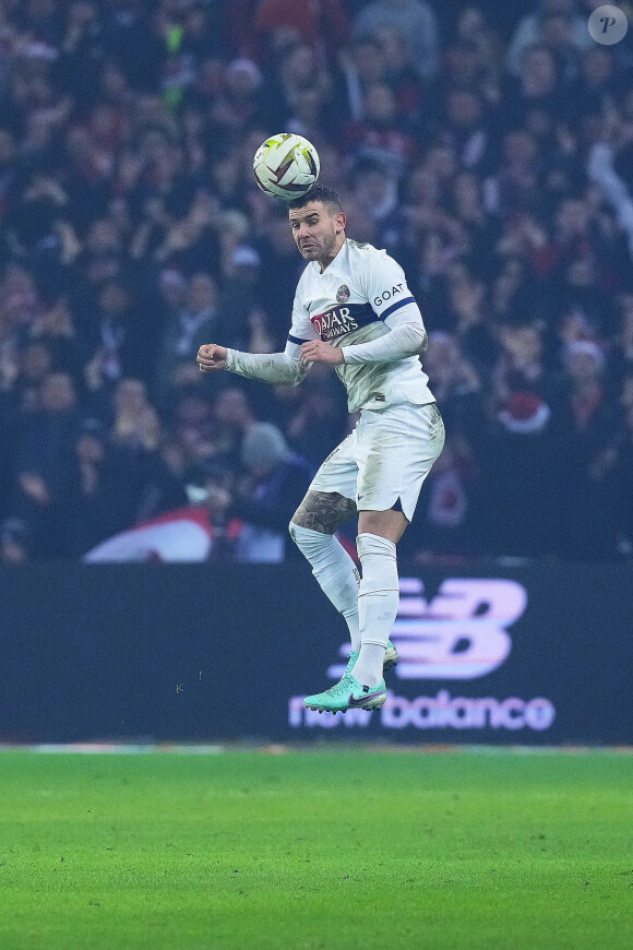 Lucas Hernandez (21) (Paris St Germain (PSG)) - Match de Ligue 1 Uber Eats " Lille - PSG (1-1)" au Stade Pierre-Mauroy à Lille, le 17 décembre 2023. © Glenn Gervot / Panoramic / Bestimage  