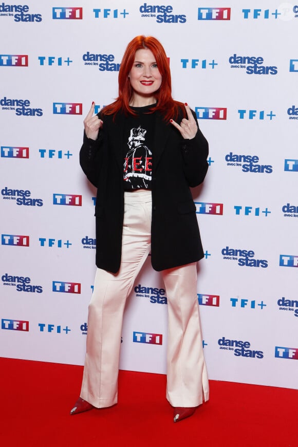 Adeline Tonuitti - Photocall pour le lancement de la nouvelle saison de l'émission "Danse avec les stars 2024 (DALS)" à la Tour TF1 à Boulogne-Billancourt. Le 25 janvier 2024 © Christophe Clovis / Bestimage 