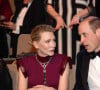 Même s'il n'avait pas vu beaucoup de films en raison des circonstances compliquées de sa femme
Le prince William, prince de Galles, Cate Blanchett - Photocall des "British Academy Film Awards 2024" (BAFTA) au Royal Festival Hall à Londres le 18 février 2024.