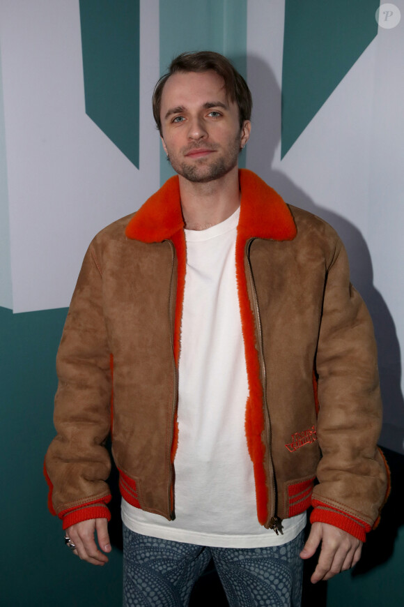 Squeezie au photocall du défilé Louis Vuiton lors de la Fashion Week Homme automne-hiver 2023/24 de Paris, France, le 19 janvier 2023. © Bertrand Rindoff Petroff/Bestimage 