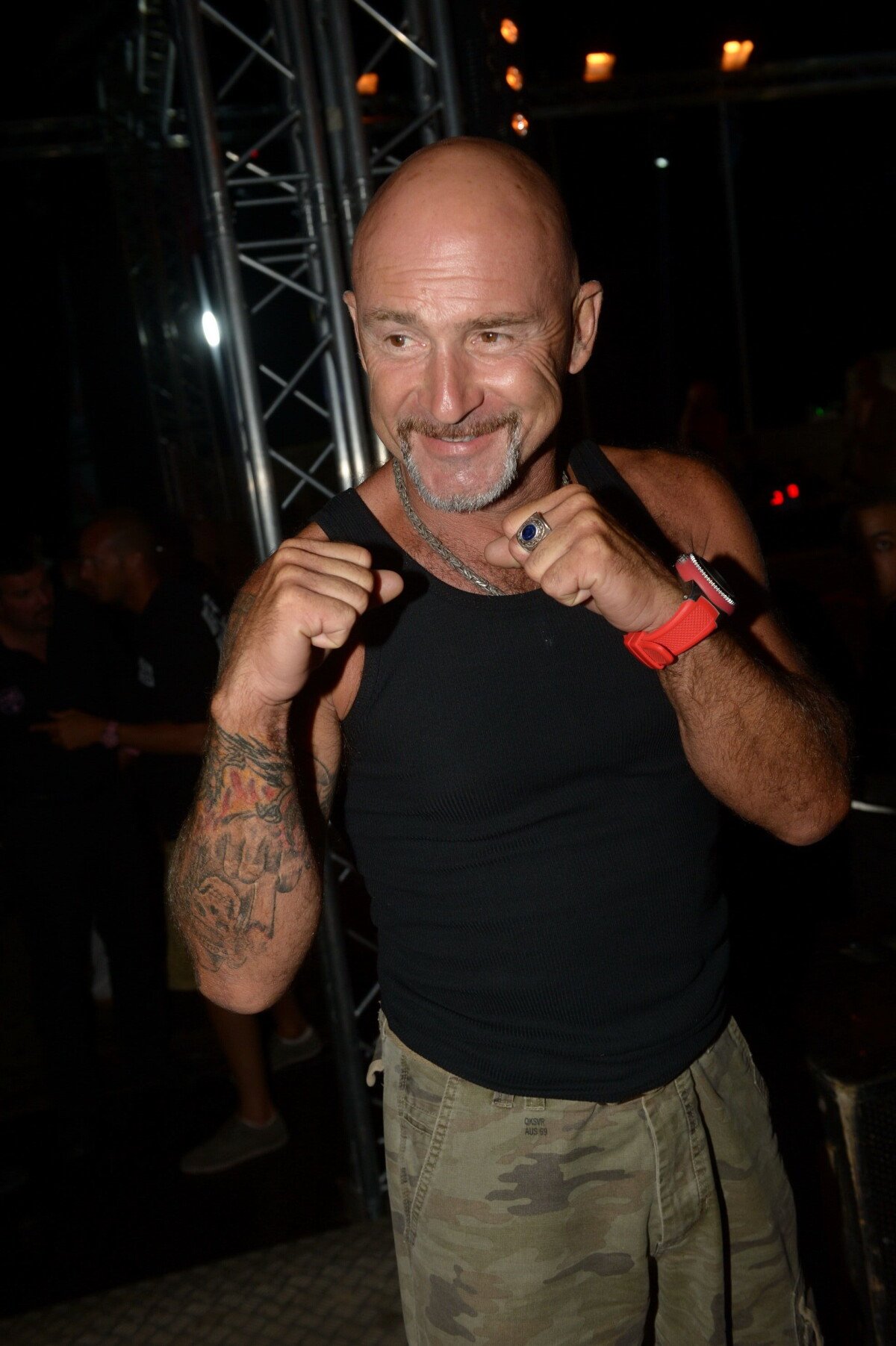 Photo Vincent Lagaf Soiree Fight Night A Saint Tropez Le Aout