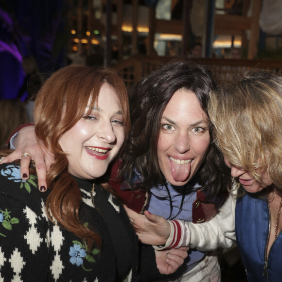 Exclusif - Marilou Berry, Julie Fournier, Julie Ferrier - L'incontournable Sandra Sisley, reine des soirées parisiennes investit tous les jeudis, le Café Lapérouse, situé sur la prestigieuse Place de la Concorde.  © Jack Tribeca / Bestimage No web pour Belgique et Suisse