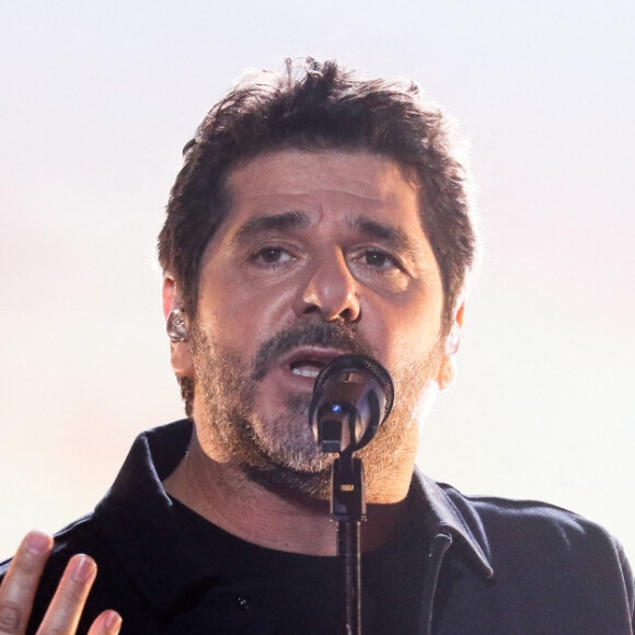 Exclusif - Patrick Fiori - Surprises - Enregistrement de l'émission "La boîte à secrets N°18", présentée par F.Bollaert et diffusée le 12 janvier 2024 sur France 3 © Christophe Clovis / Bestimage