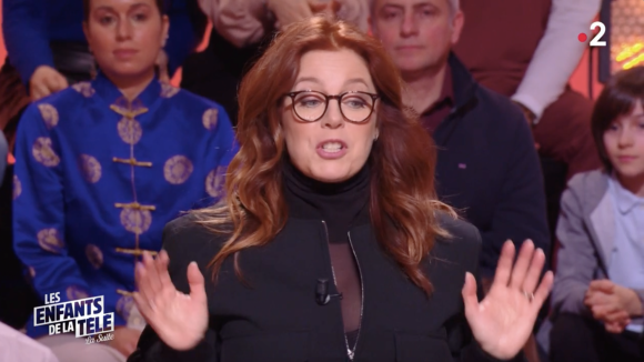 Isabelle Boulay évoque son compagnon Eric Dupont-Moretti dans l'émission "Les enfants de la télé" sur France 2.