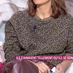 Faustine Bollaert en larmes dans "Ça commence aujourd'hui". France 2