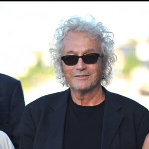 Bruno Cras, Micheline Presle, Luc Plamondon et Nathalie Baye - Photocall du jury du 3e Festival du film francophone d'Angouleme.