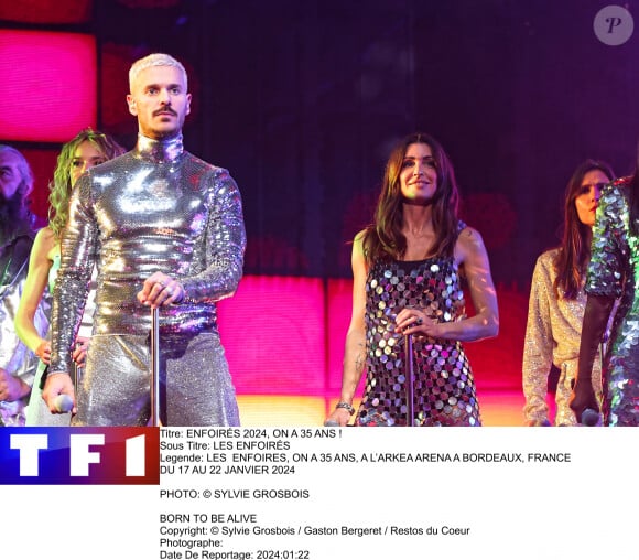 Concert des Enfoirés 2024 diffusé sur TF1.