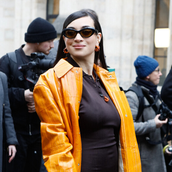 Et de compléter : "Je la bénis, car grâce à elle, j'ai pris mes jambes à mon cou."
Camelia Jordana - Arrivées au défilé de mode prêt-à-porter automne-hiver 2023/2024 "Lanvin" au Collège des Bernardins lors de la Fashion Week de Paris. Le 5 mars 2023 © Christophe Clovis-Veeren / Bestimage 