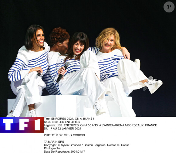 Concert des Enfoirés diffusé sur TF1