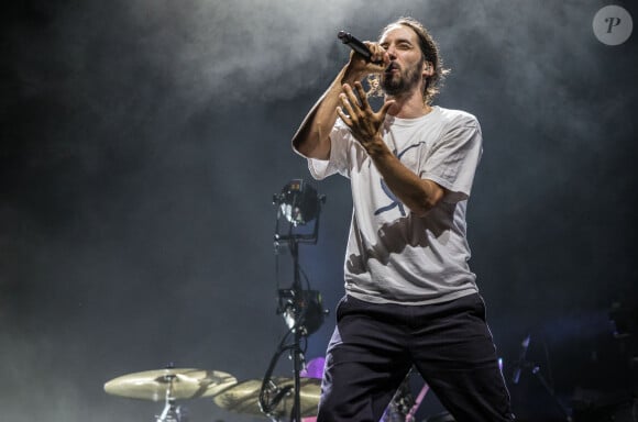 Lomepal en concert au Main Square Festival à Arras. Le 5 juillet 2019