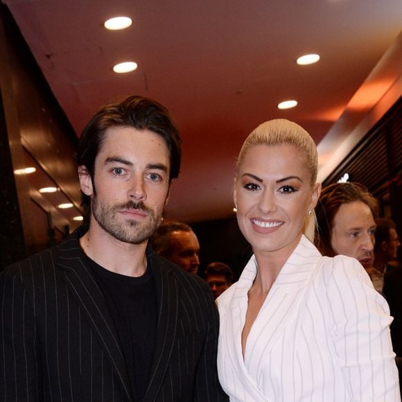 Katrina Patchett et son ex-mari Valentin d'Hoore lors de la soirée de réouverture de la boutique "Breitling", située rue de la Paix. Paris, le 3 octobre 2019. © Rachid Bellak/Bestimage 