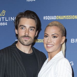 Katrina Patchett et son ex-mari Valentin d'Hoore lors de la soirée de réouverture de la boutique "Breitling", située rue de la Paix. Paris, le 3 octobre 2019. © Olivier Borde/Bestimage 