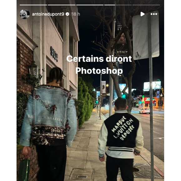 Les trois hommes se sont offerts une sortie dans les rues de Los Angeles
 