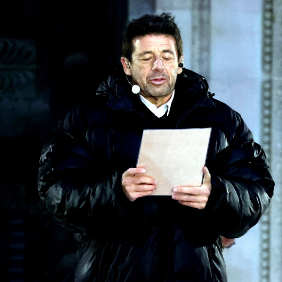 Il est aussi en train d'égirer dans cette commune un complexe hotelier de 49 chambres.
Patrick Bruel lors de la cérémonie d'État pour l'intronisation de Missak Manouchian et de sa femme Mélinée Manouchian au Panthéon à Paris le 21 février 2024. © Dominique Jacovides / Bestimage 