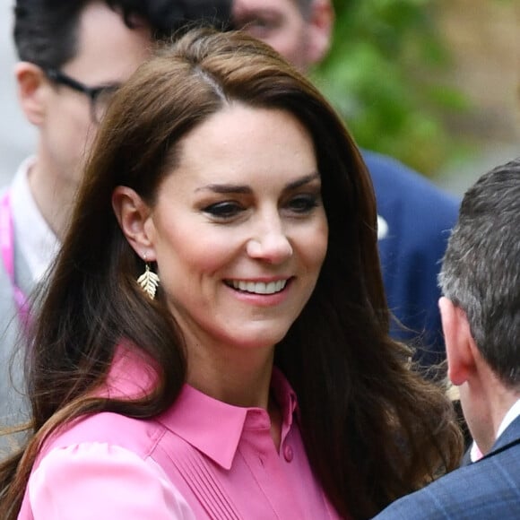 Catherine (Kate) Middleton, princesse de Galles, à l'exposition horticole "Chelsea Flower Show" à l'hôpital royal de Chelsea à Londres, le 22 mai 2023. 