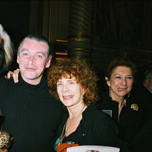 Betty Lagardère, Patrrick Dupond et Madeleine Chapsal - Hommage à Claude Bessy à l'Opéra Garnier.