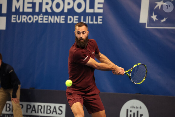 Benoît Paire lors du Play In Challenger Lille 2024 ATP Challenger Tour